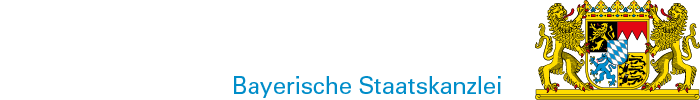 Logo und Wappen der Bayerischen Staatskanzlei